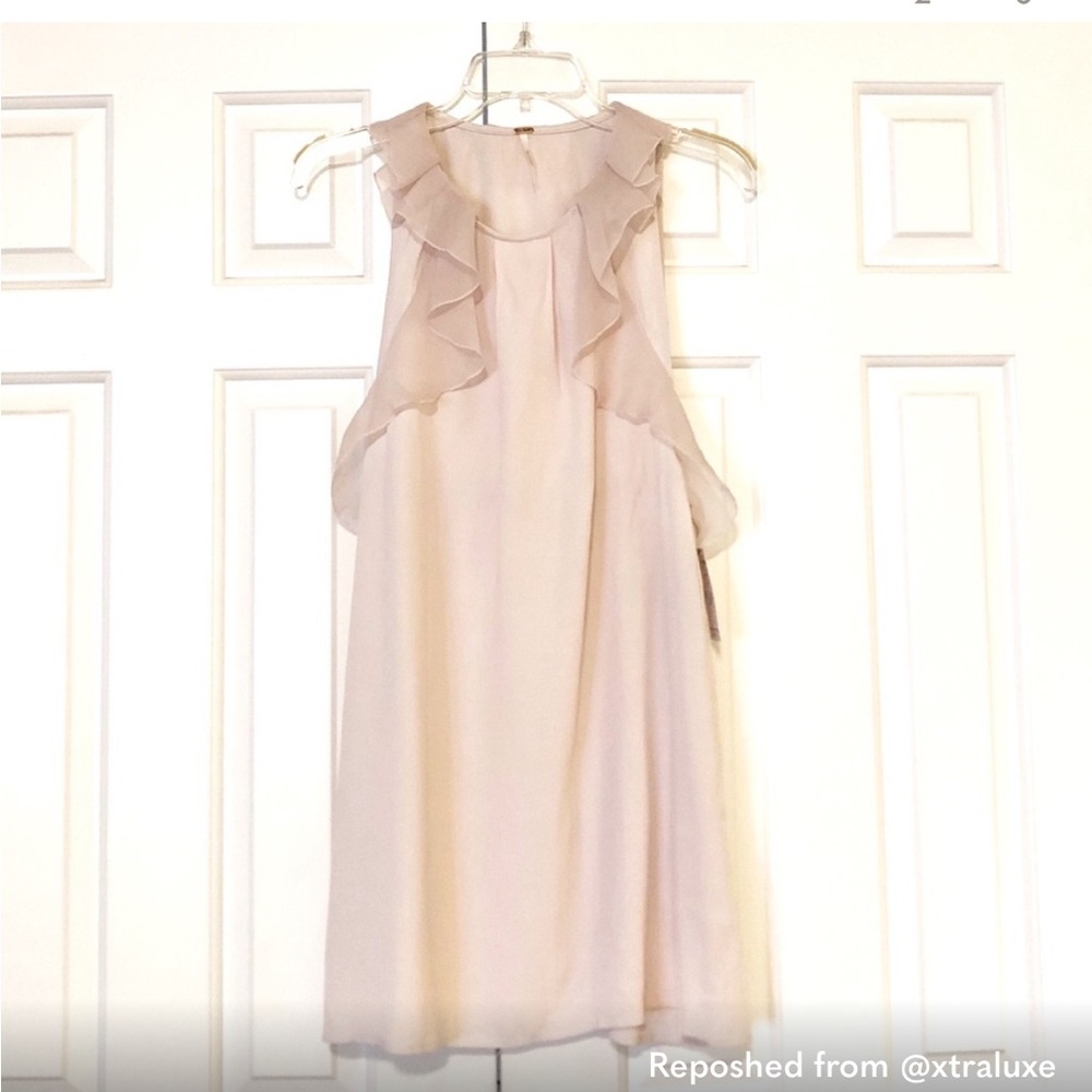 Free People (s) mini dress wide armpit blush FP